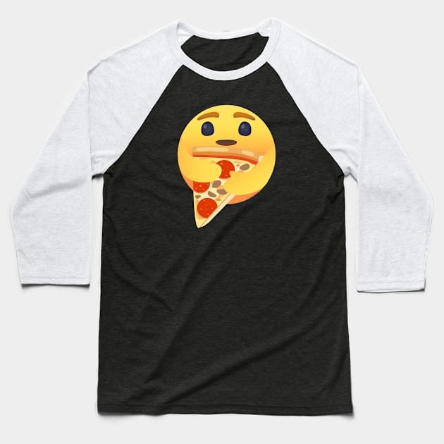 Pizza Lover Baseball T-Shirt by littleSamantics